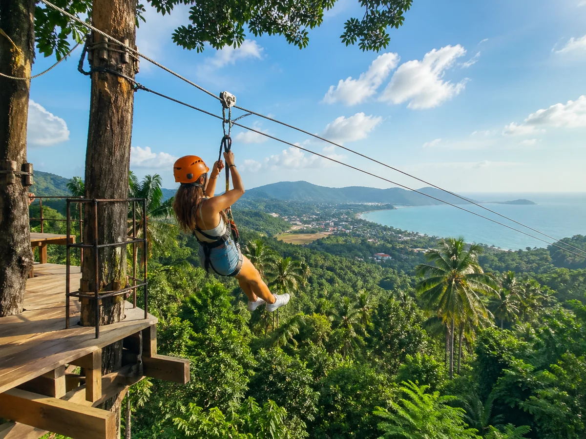 Lamai Viewpoint Zipline
